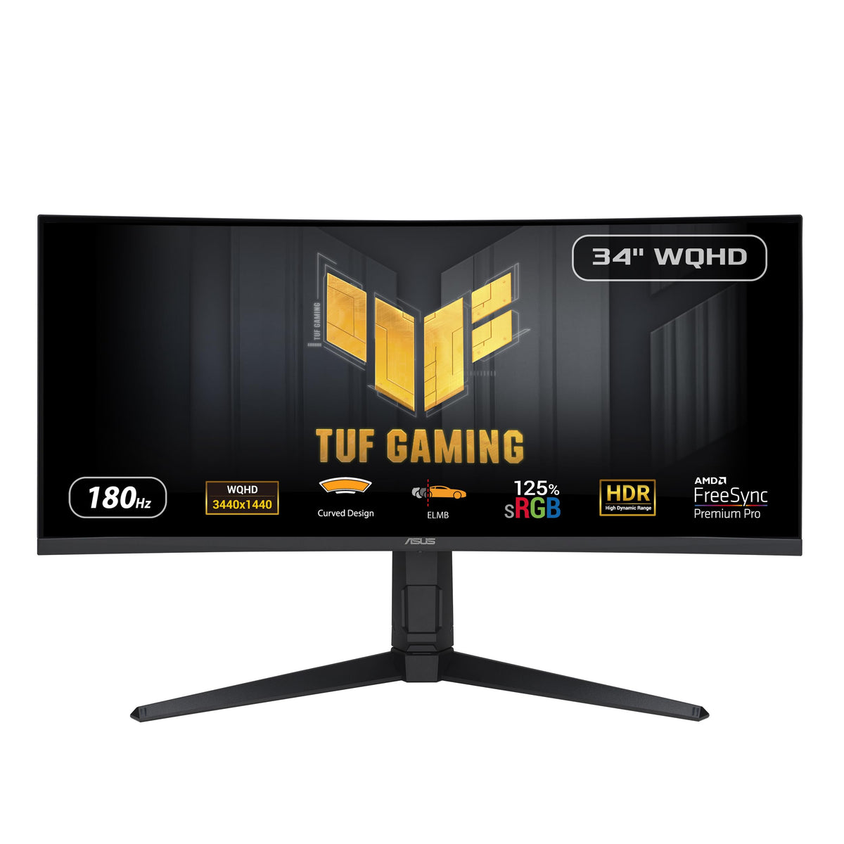 34” 1440P Curved Gaming Monitor Y189378