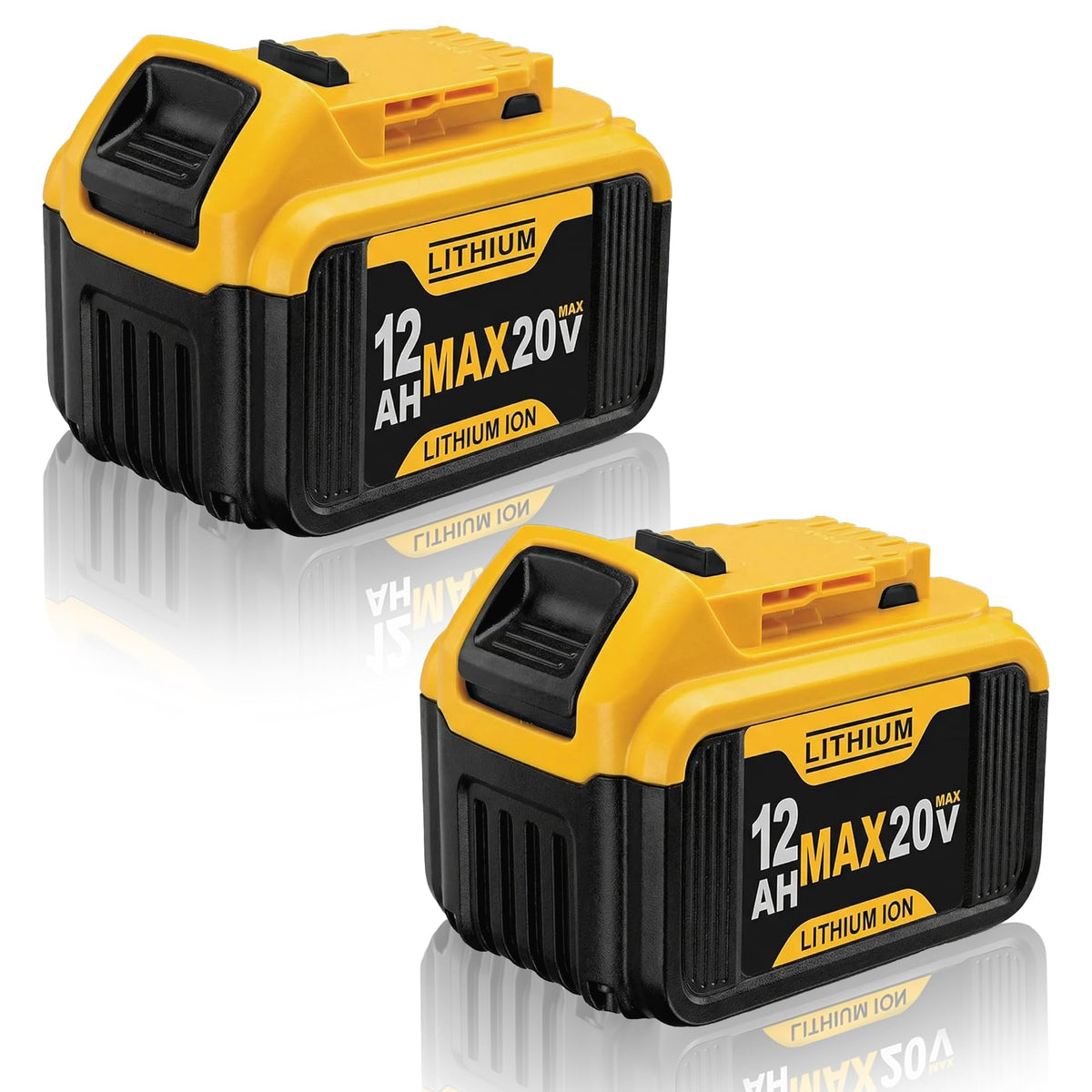 2-Pack 12Ah Rechargeable Li-ion Battery R405