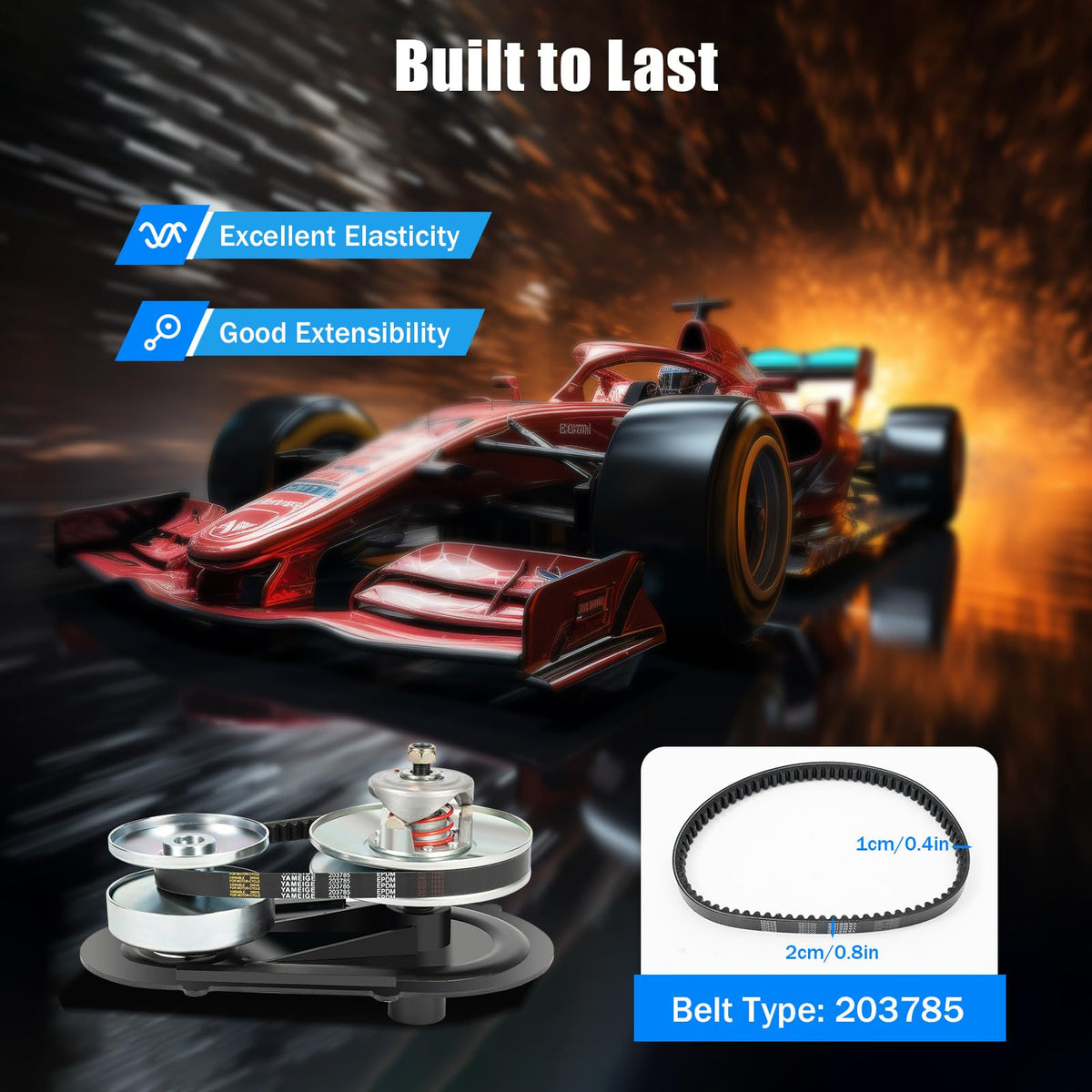 40 Series Torque Converter Kit for Go Kart T421