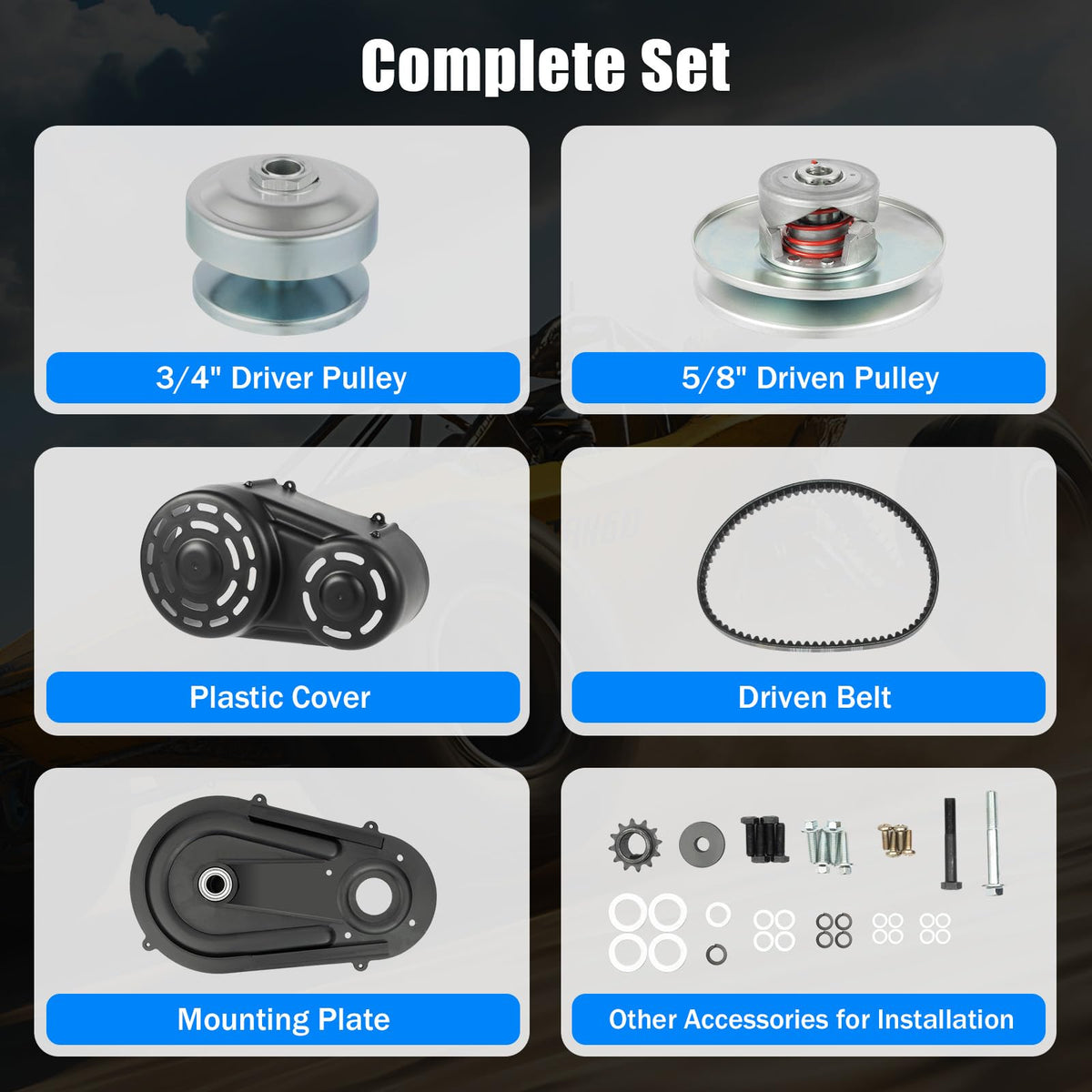 40 Series Torque Converter Kit for Go Kart T421