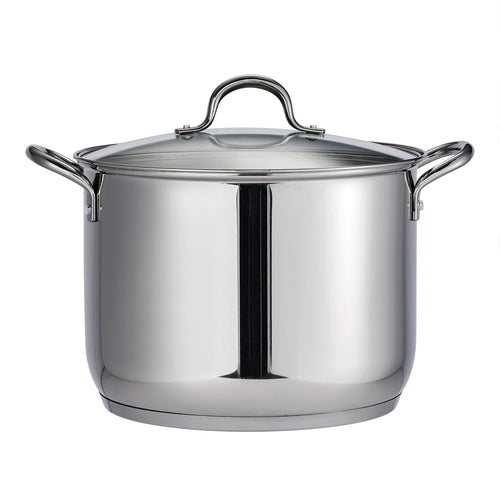 16-Quart Stainless Steel Stock Pot with Lid H829842