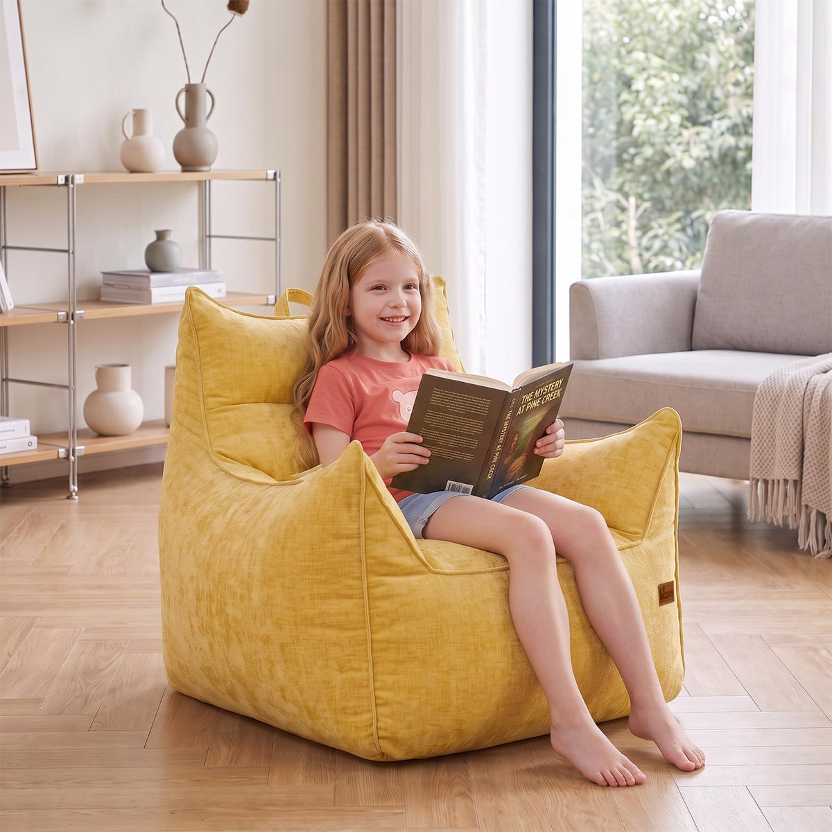 Fluffy Bean Bag Chair M2877