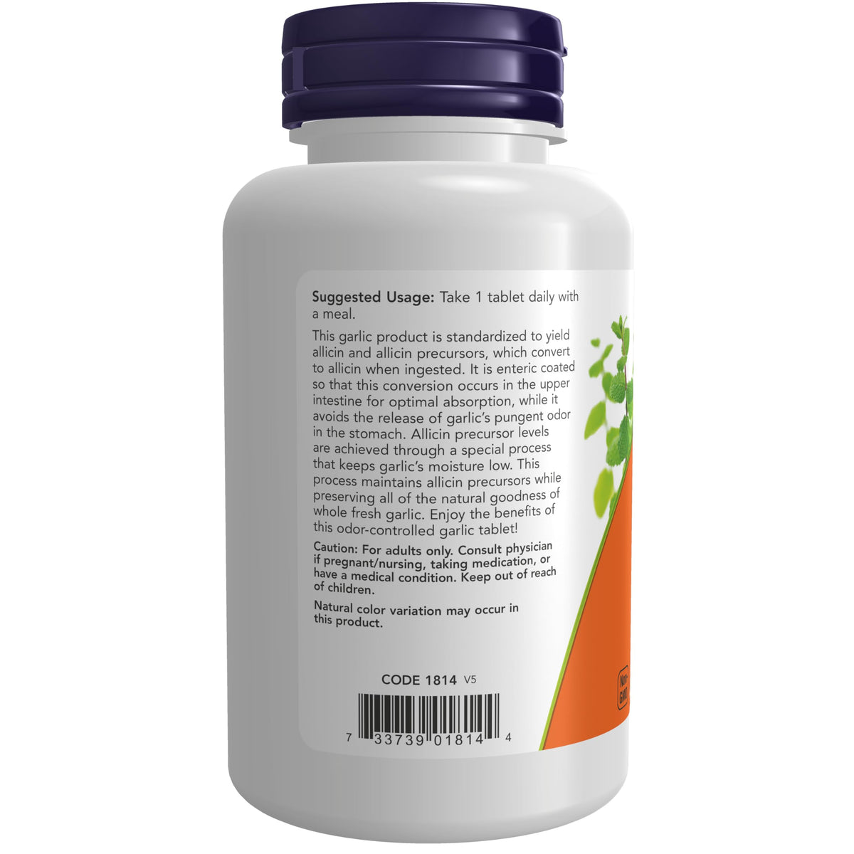 Garlic 5,000 Enteric Coated 90 Tabs J40394