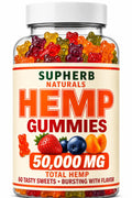 Sugar Free Vegan Hemp Gummies, 60 Count J402462