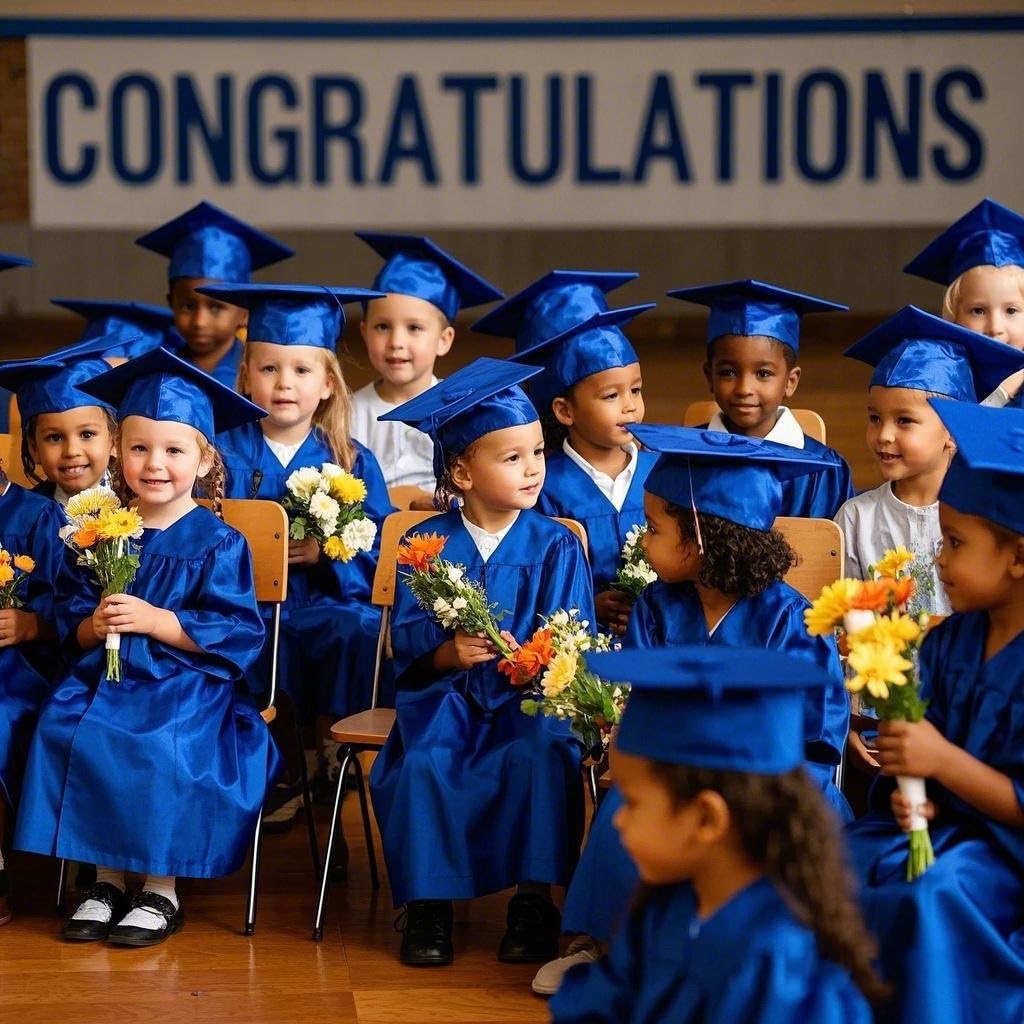 Kindergarten Graduation Cap with Tassel K7531