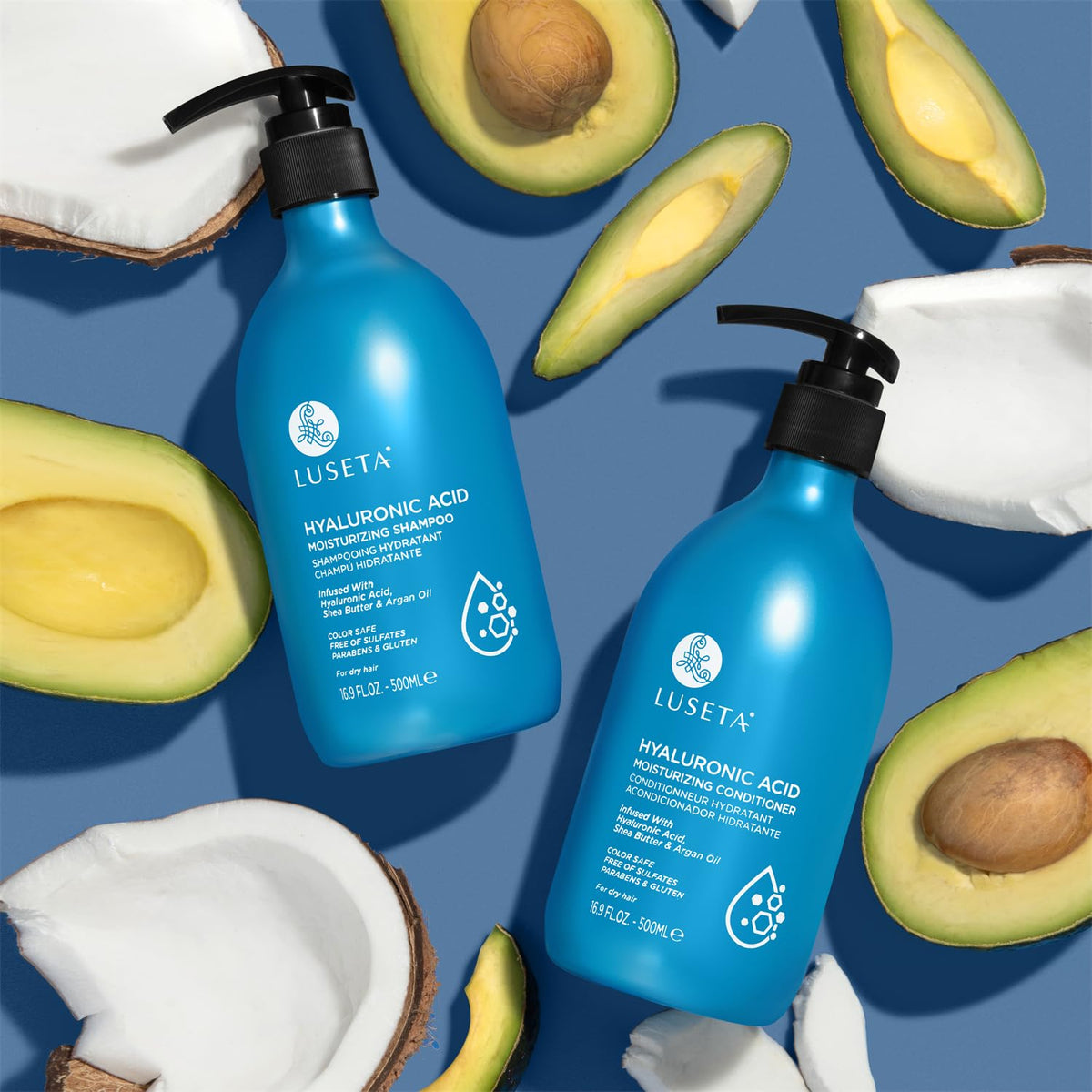 Hydrating Shampoo and Conditioner Set with Shea Butter & Avocado Oil P77715