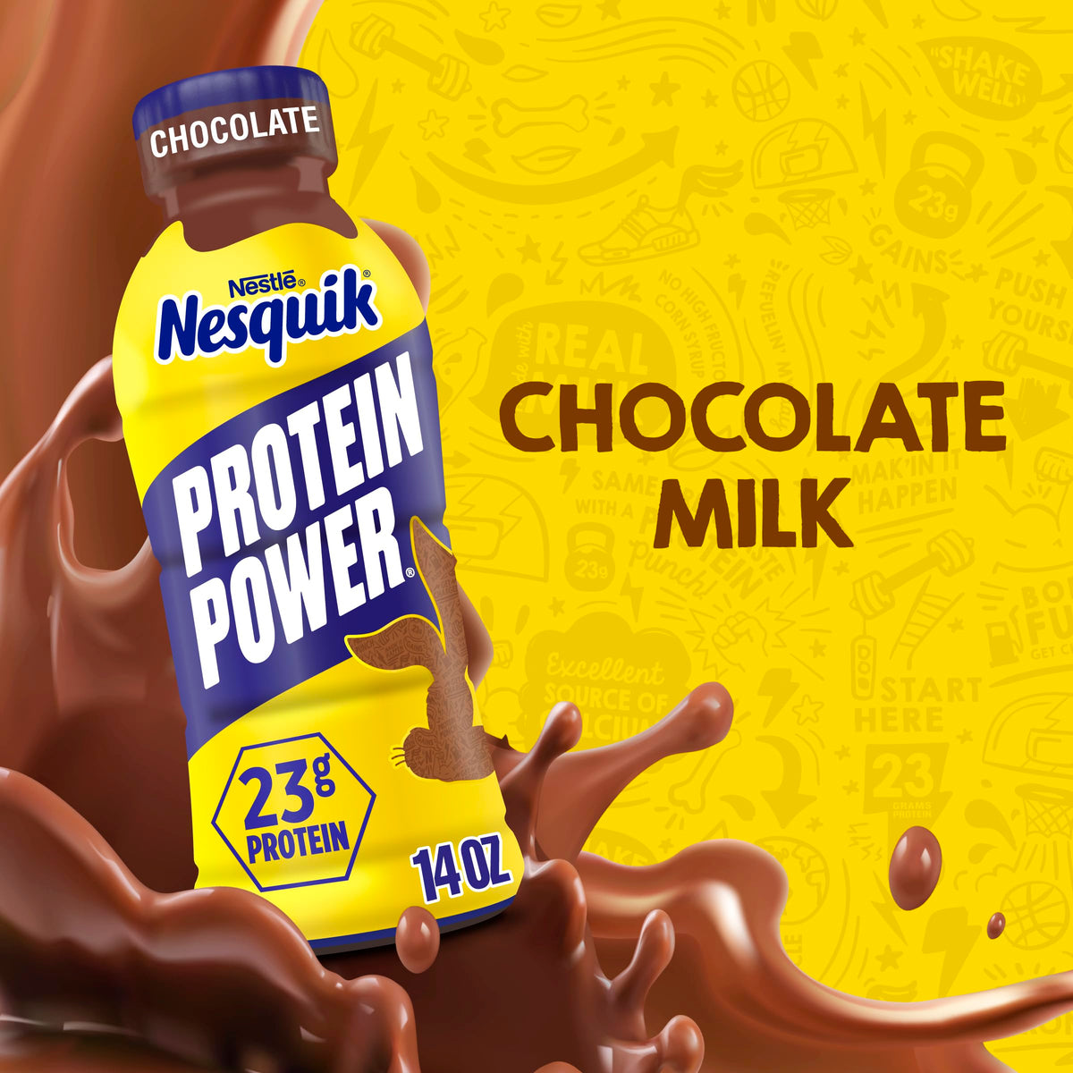 Chocolate Milk Drink 14 Fl Oz 12 Pack F1373