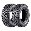 2 Pack 19x7-8 Tubeless All Terrain ATV Tires W5001