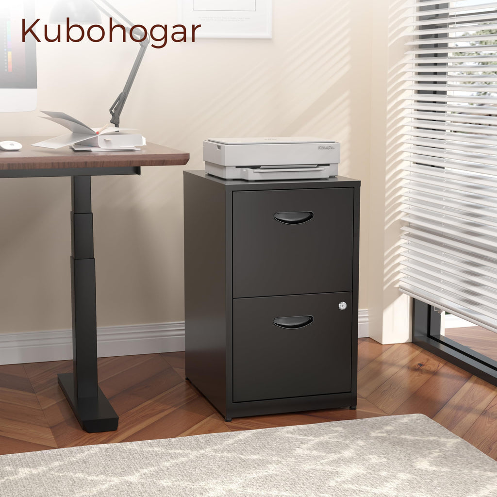 2 Drawer Metal File Cabinet with Lock V6084