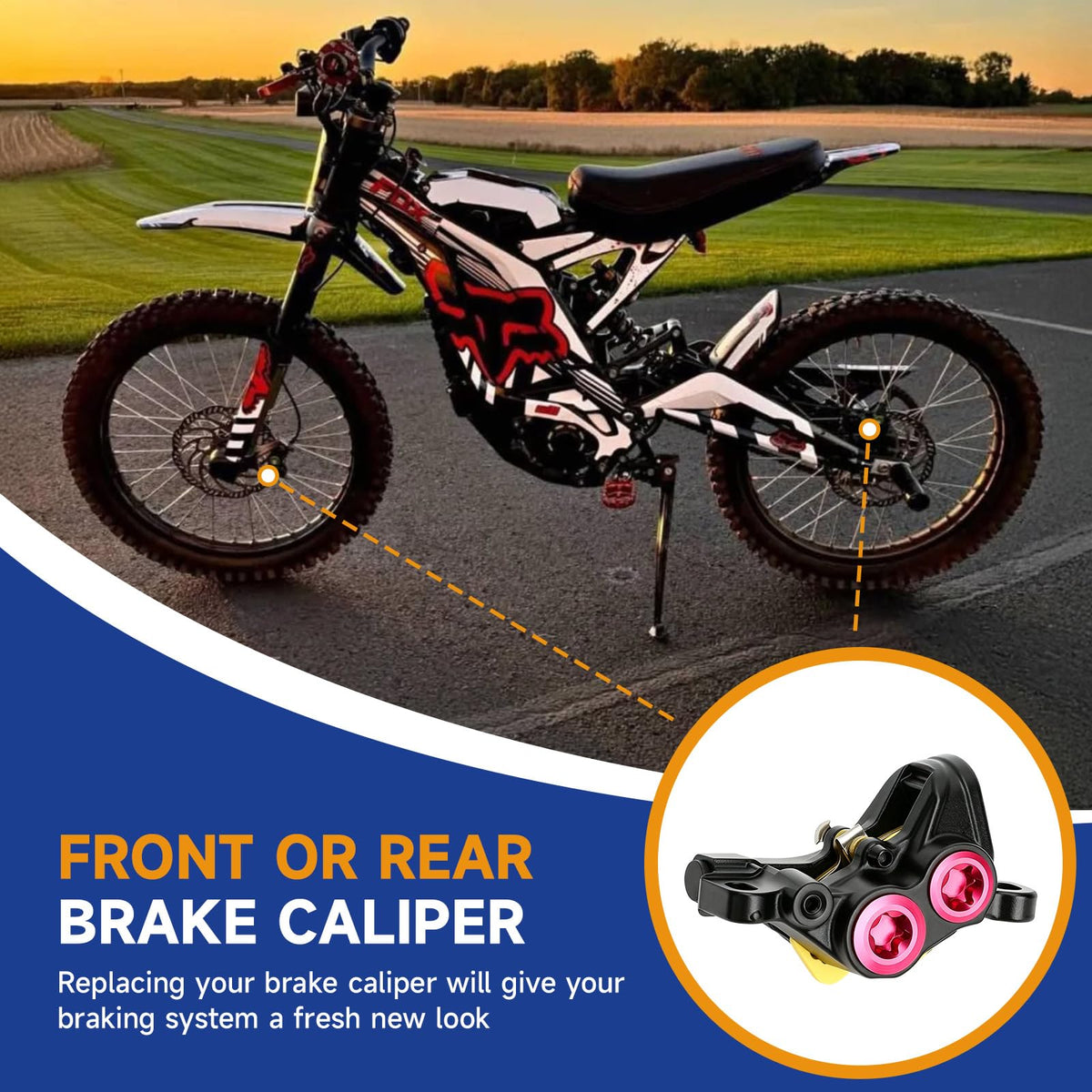 Front Rear Brake Caliper N82102