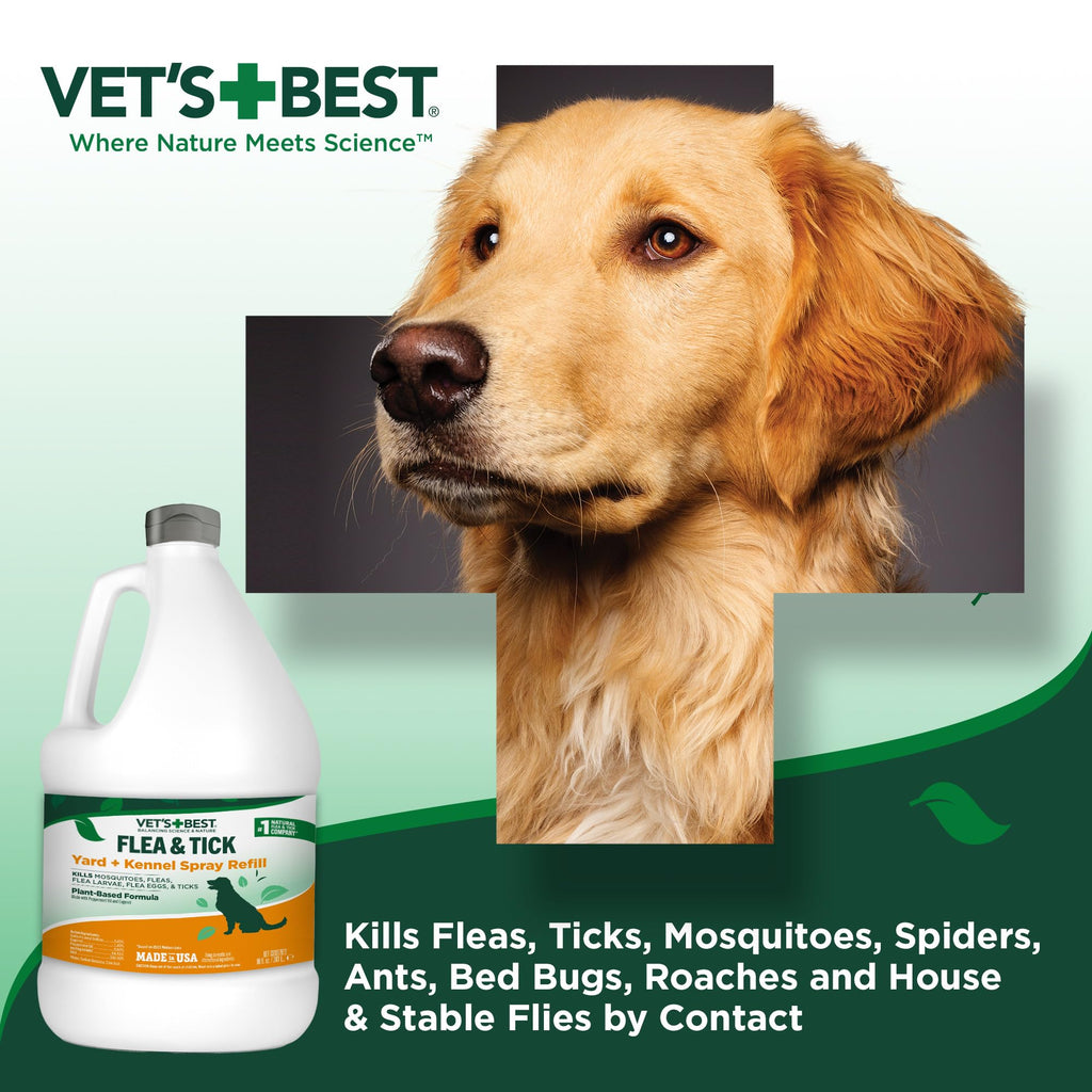 Flea & Tick Mosquito Yard & Kennel Spray for Dogs, 32 oz Q33532