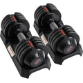 Adjustable Dumbbell Set with Tray K1043