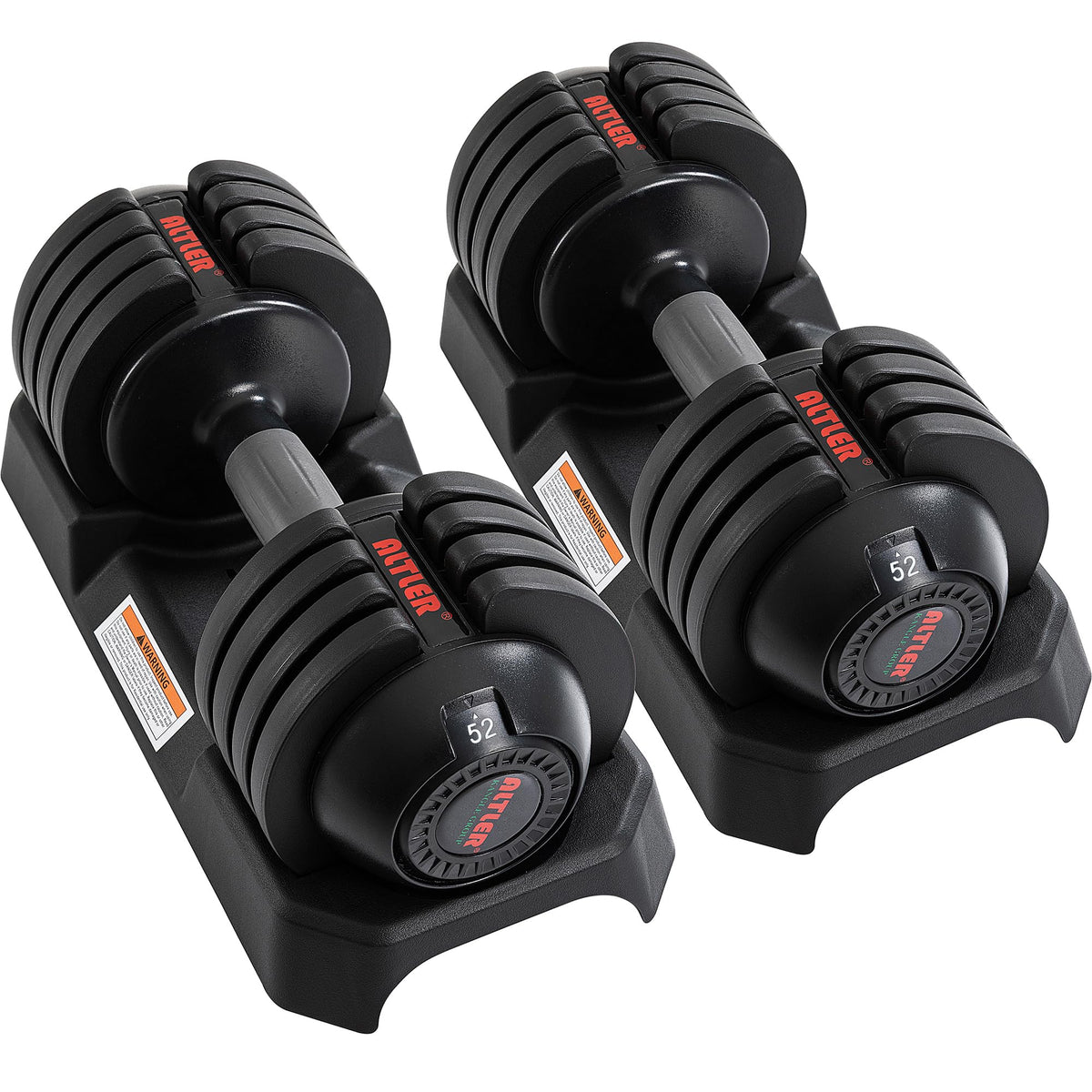 Adjustable Dumbbell Set with Tray K1043