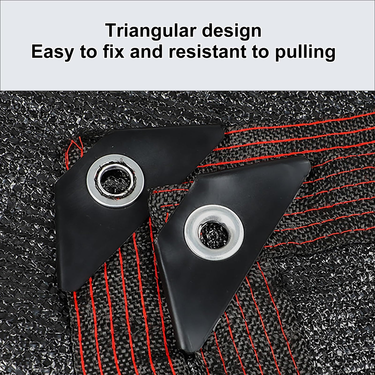 80-90% UV Protection Shade Cloth with Grommets 8x8m I3672