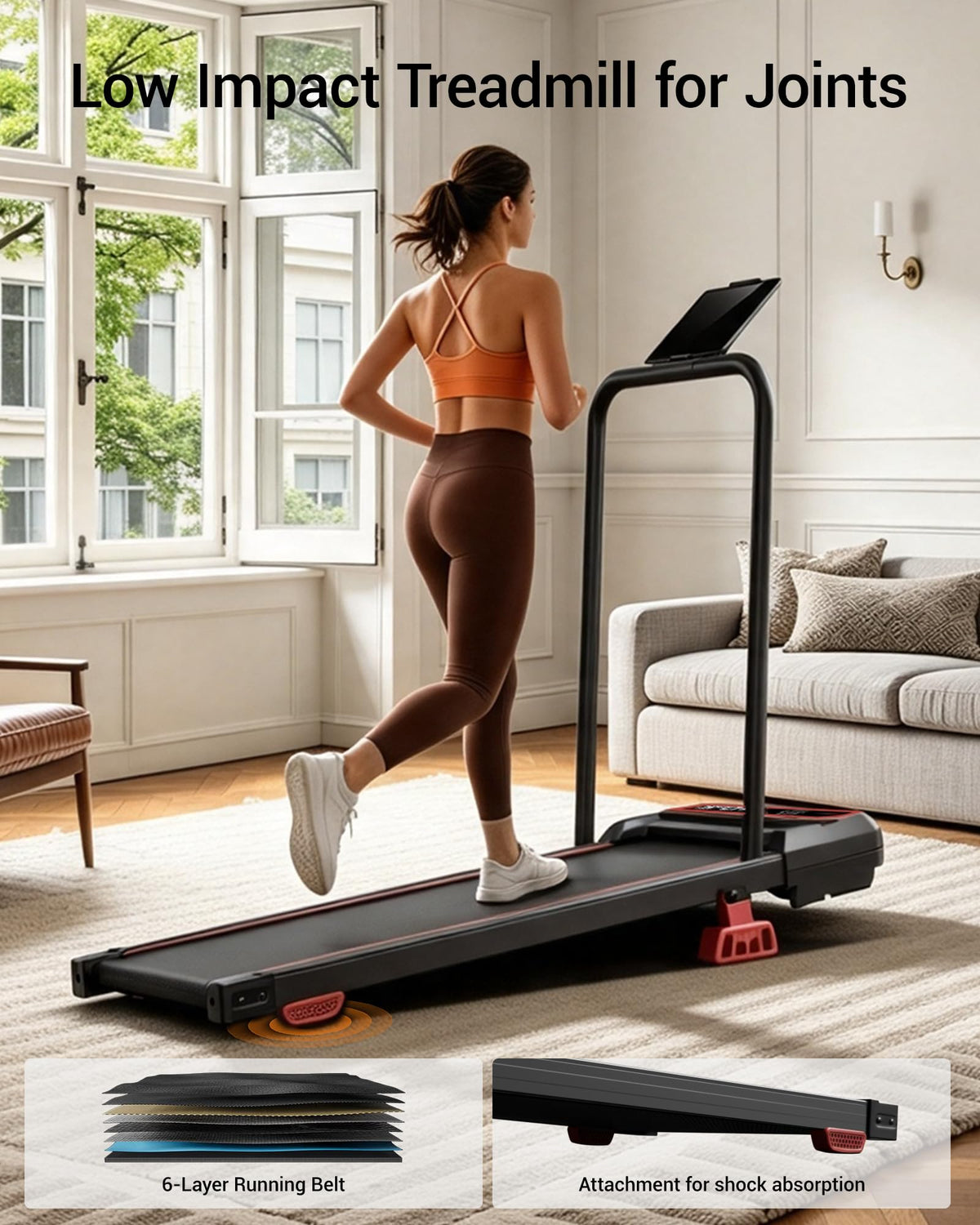Walking Pad with Vibration Plate Q362