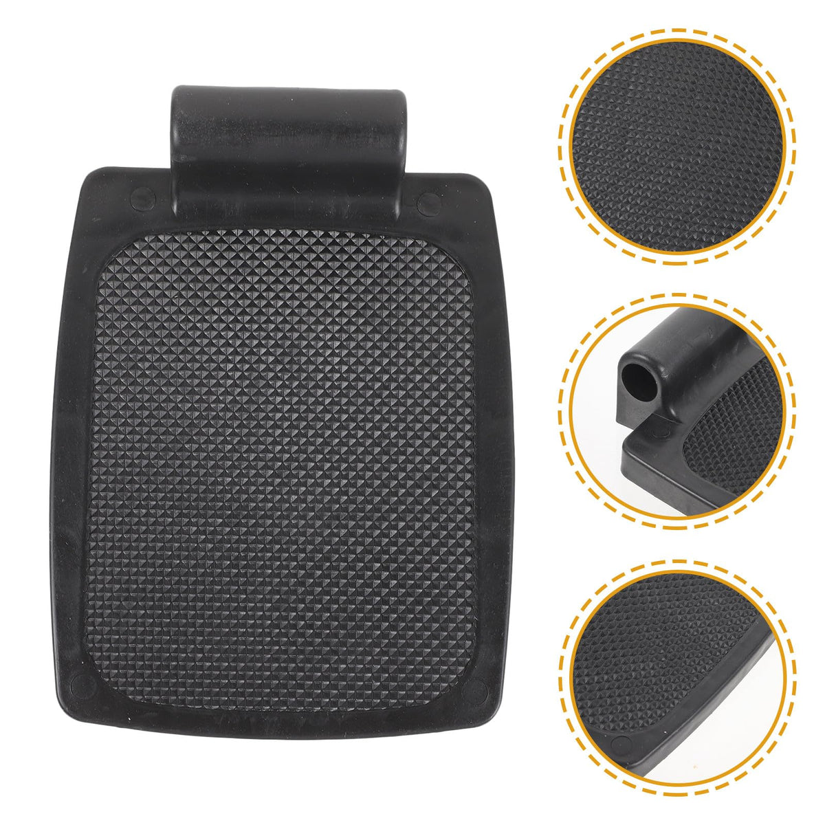 Wheelchair Footrest Pair Plastic Footplates I599793