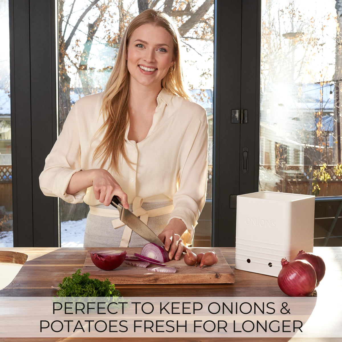 Potato and Onion Storage Container Set U612399