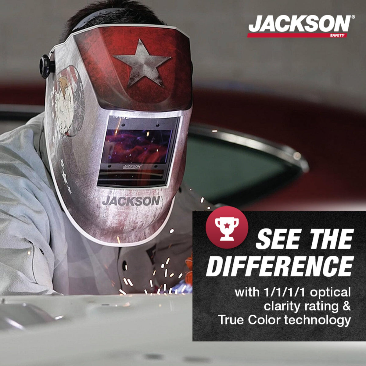 Auto Darkening Welding Helmet L73058