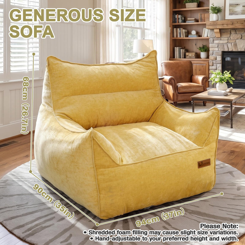 Fluffy Bean Bag Chair M2877