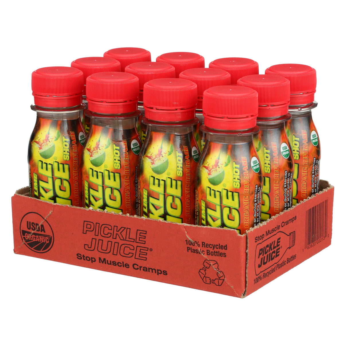 Chili Lime 2.5 oz 12 Pack Sports Drink Shots H647