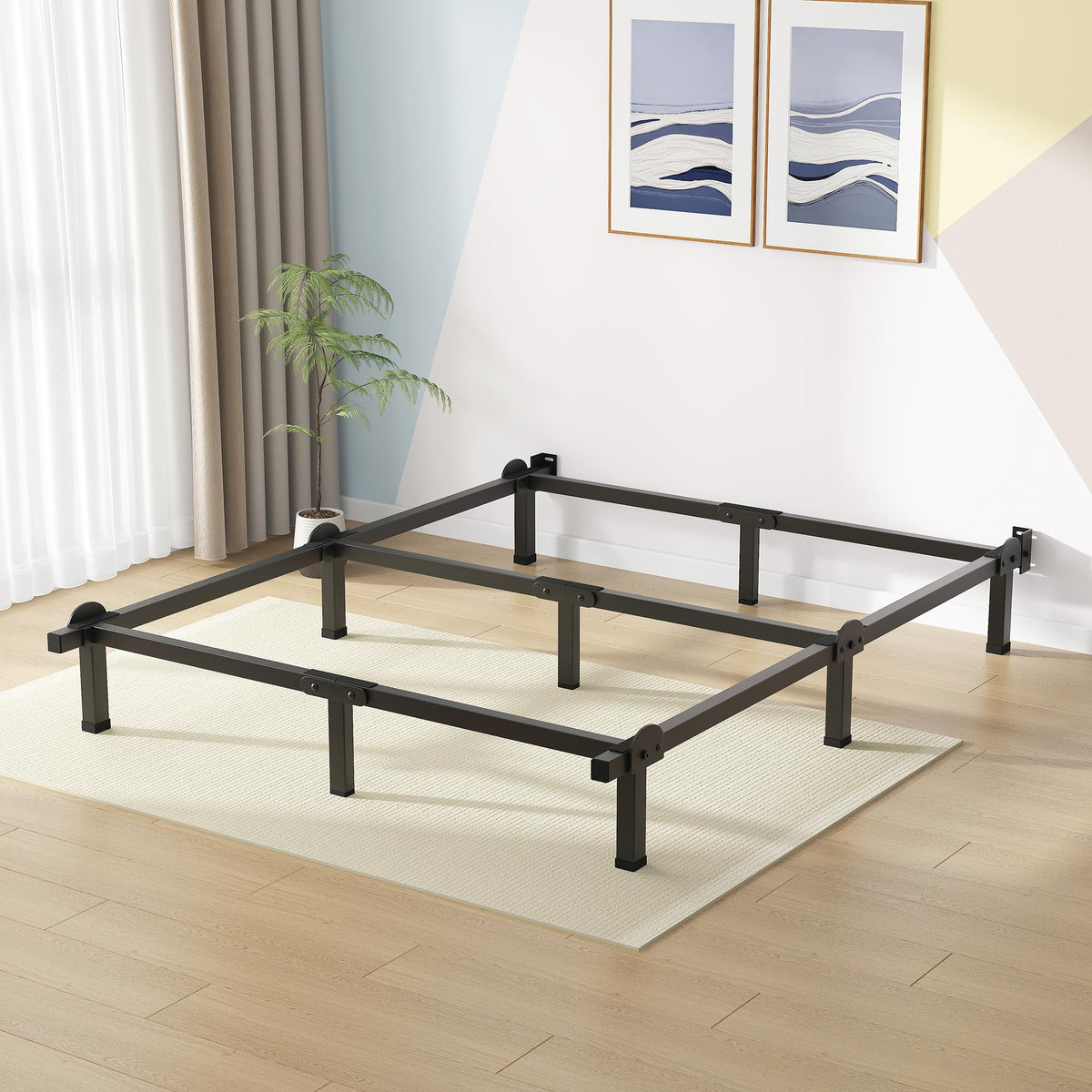 Queen 8 Inch Metal Bed Frame B4610