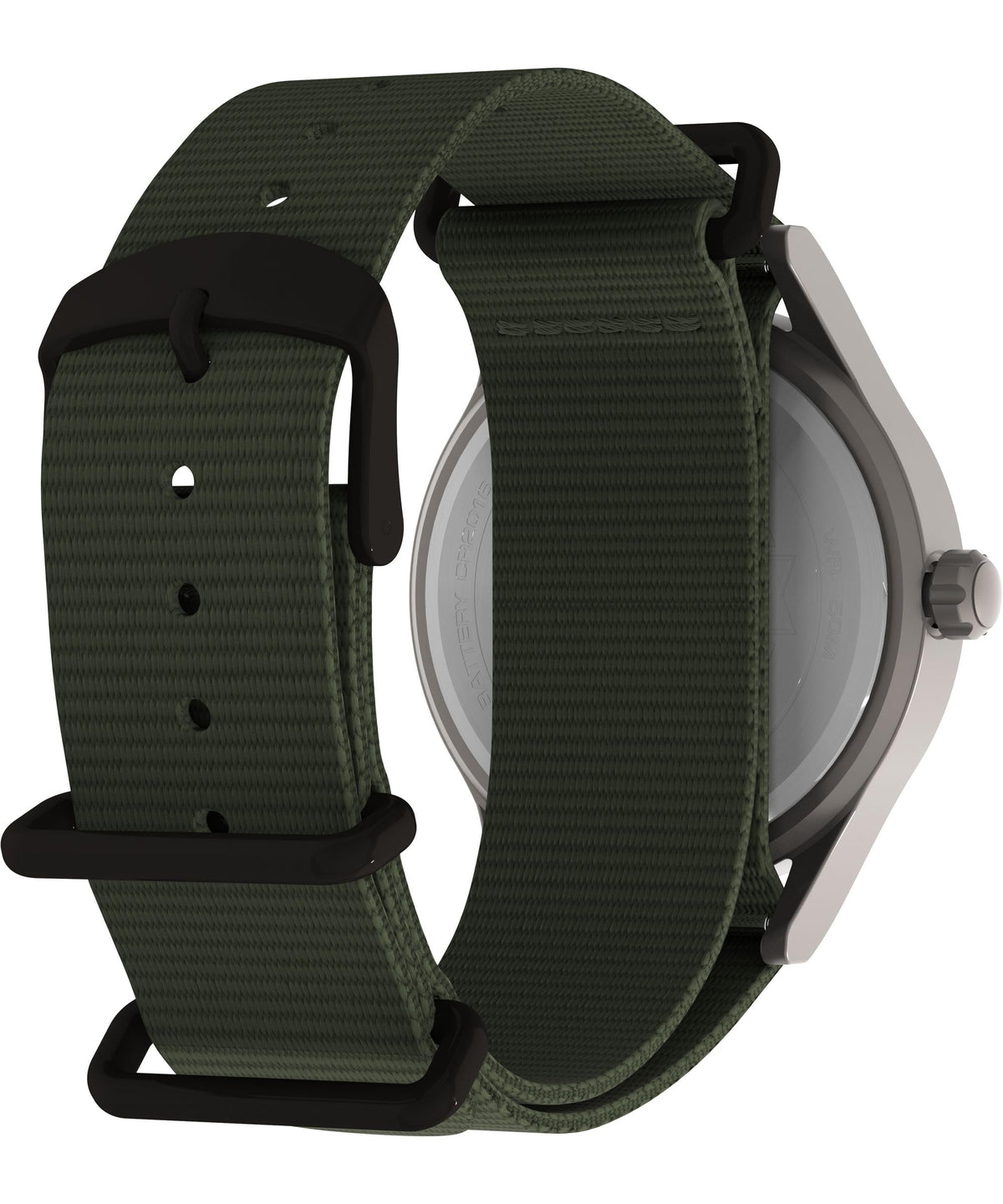 40mm Analog Watch with Luminous Hands and 50M Water Resistance H5848