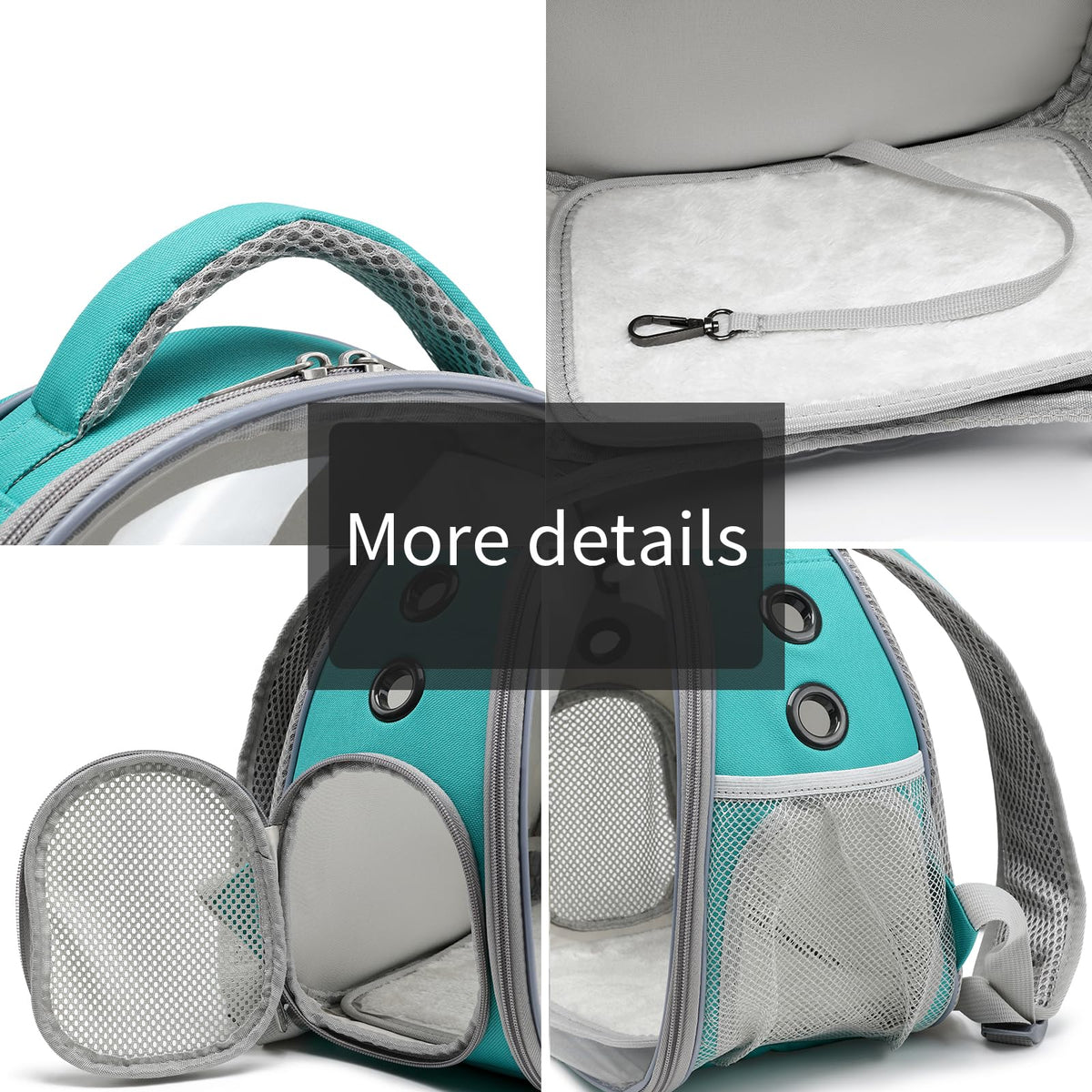 Portable Pet Backpack Carrier (Green) R213430
