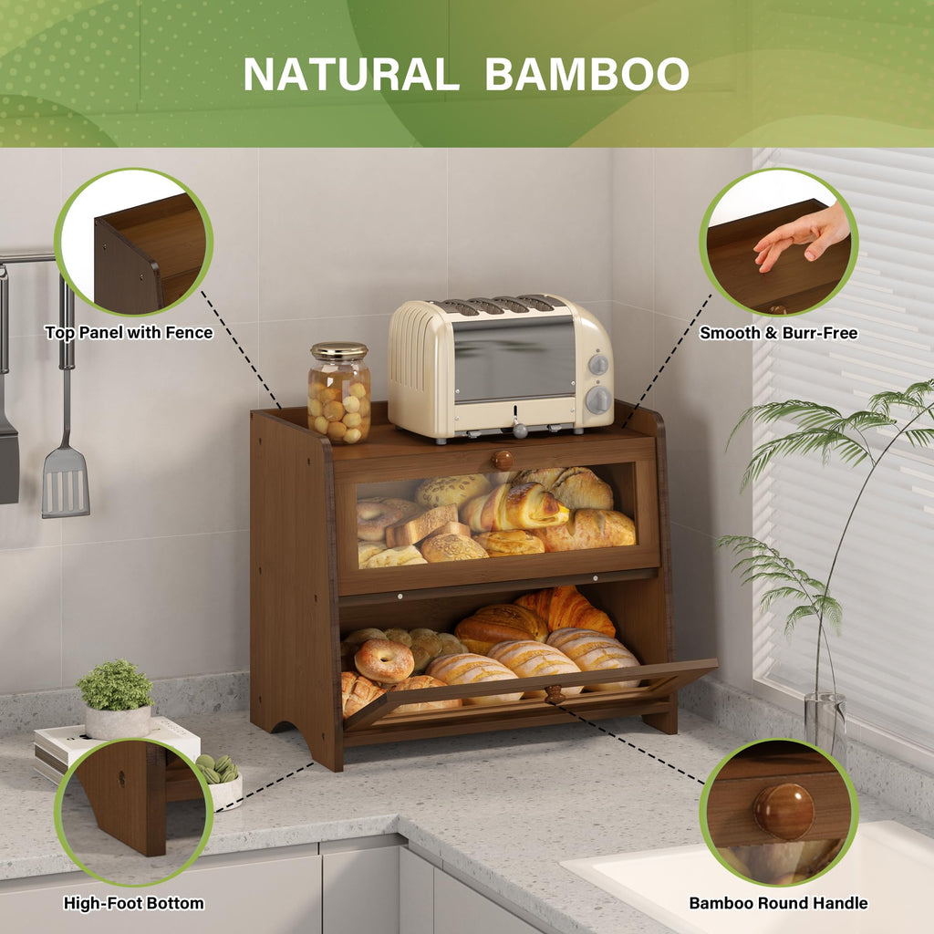 Double Layer Bread Box S7160
