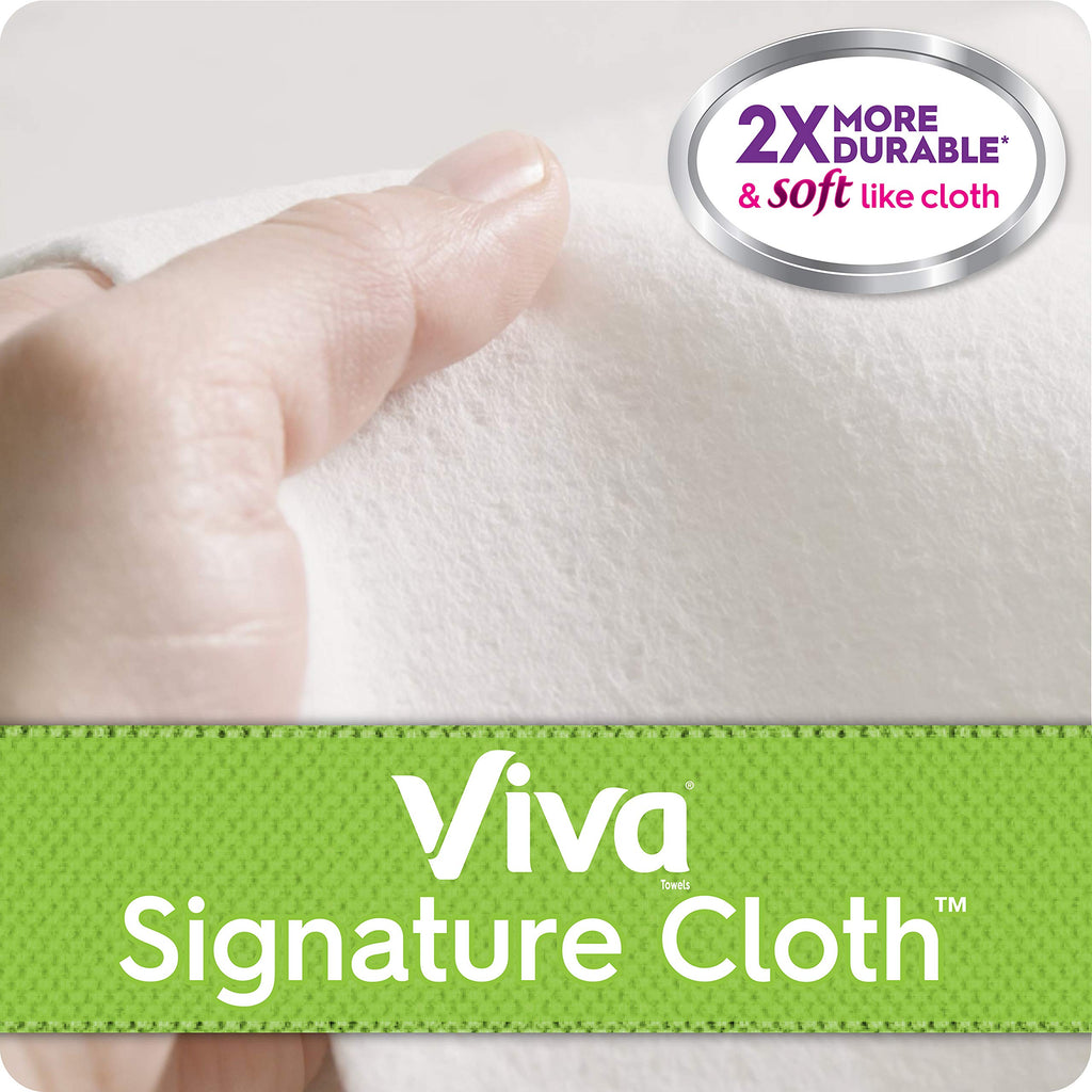 White Paper Towels, 6 Big Rolls X17589