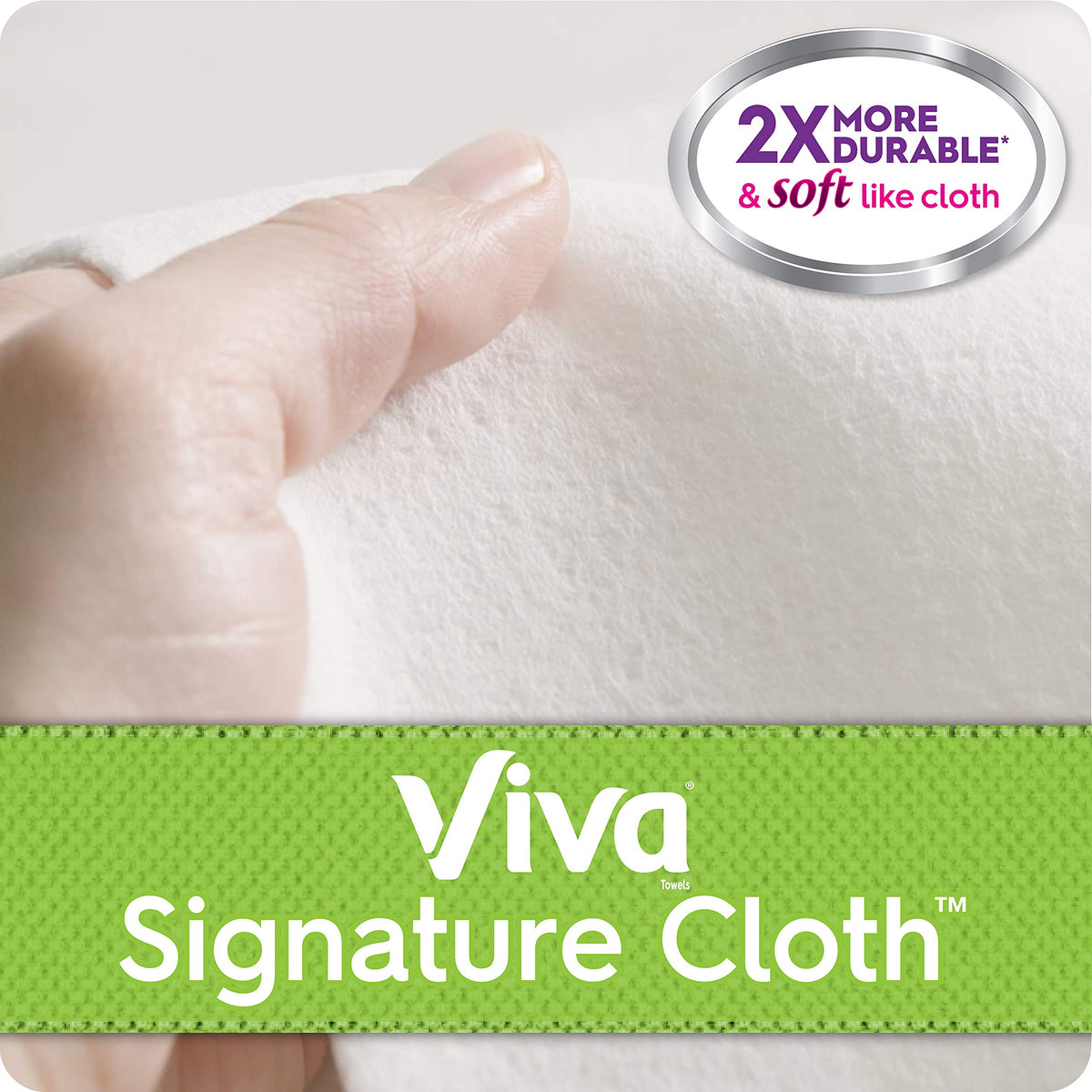 White Paper Towels, 6 Big Rolls X17589