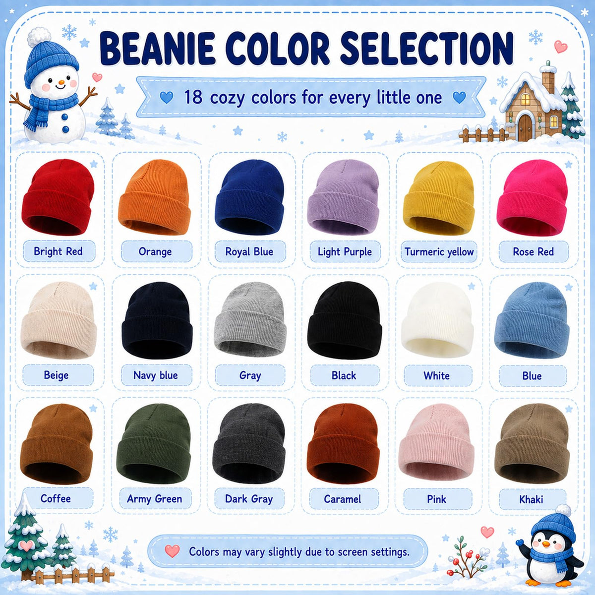 Custom Baby Beanie Hat F42913