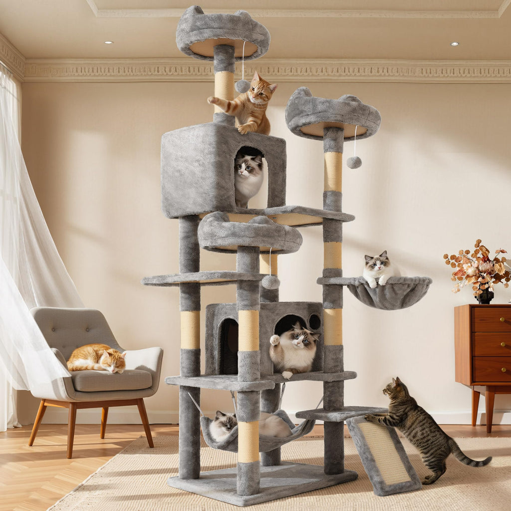 75-Inch Tall Multi-Level Cat Tree R89015