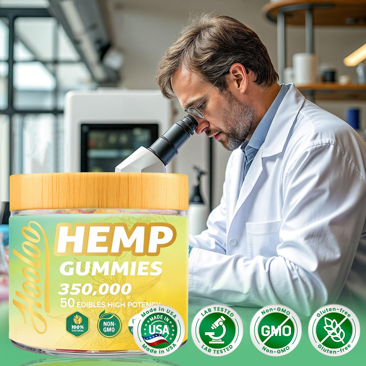 Fruity Hemp Gummies 2 Packs O41071