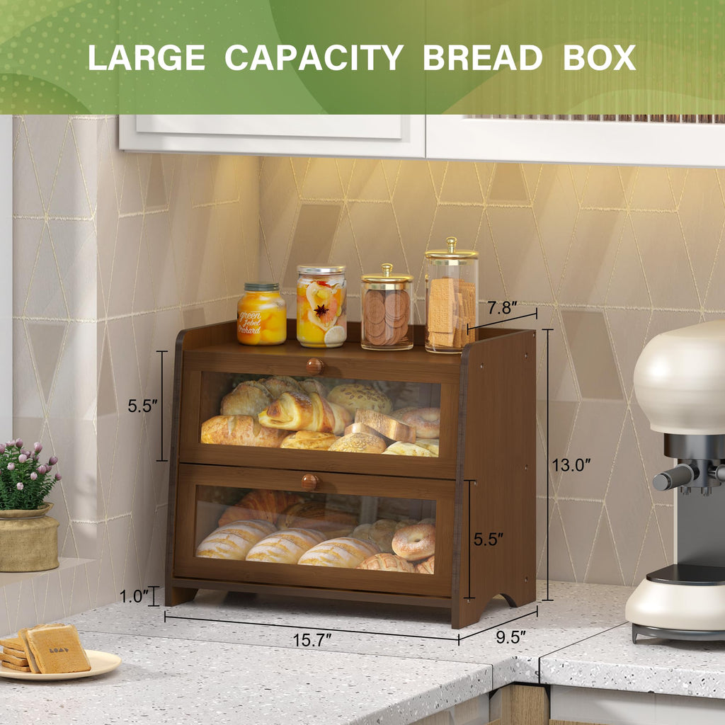 Double Layer Bread Box S7160