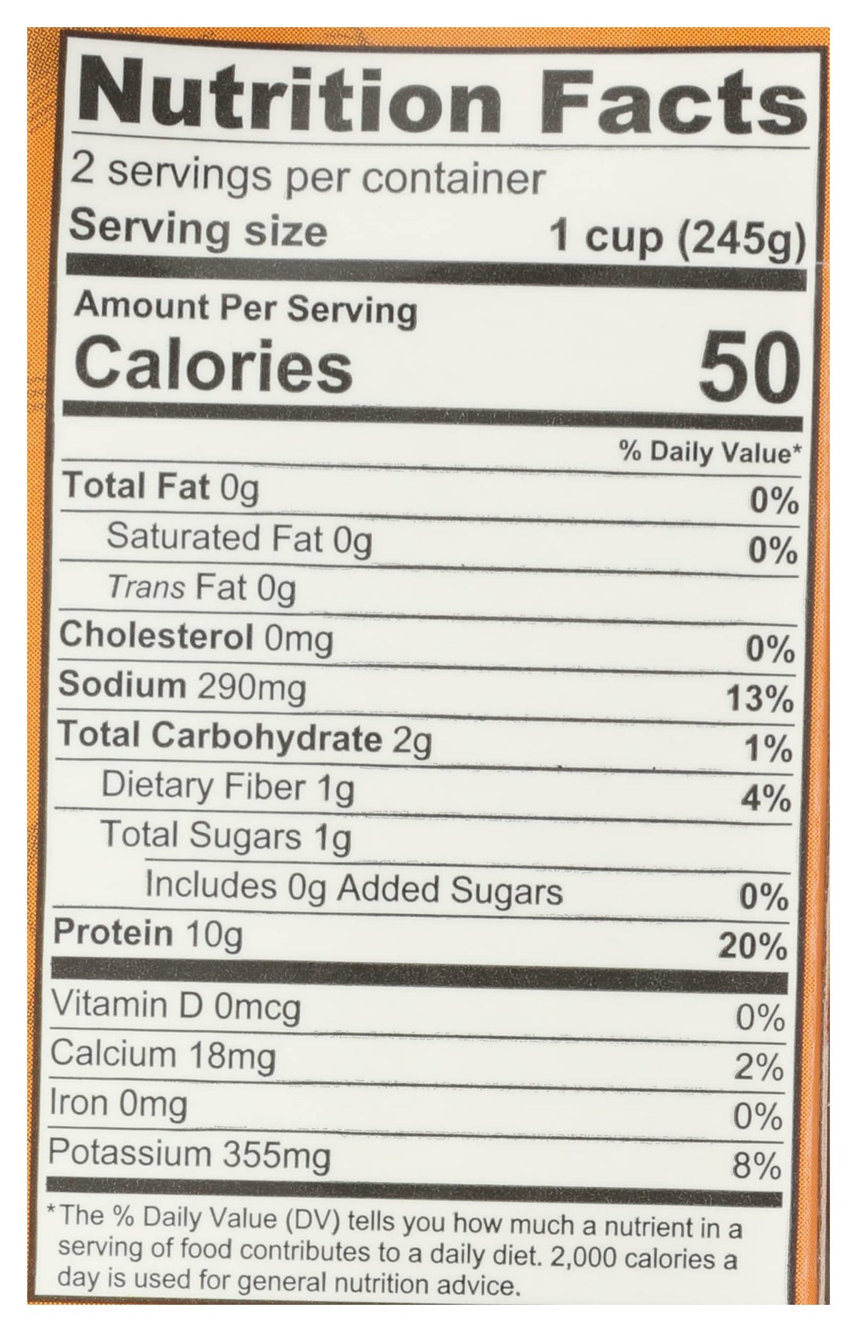 Mushroom Chicken Bone Broth 10g Protein Gluten Free 16.9 Oz Pack of 6 H267