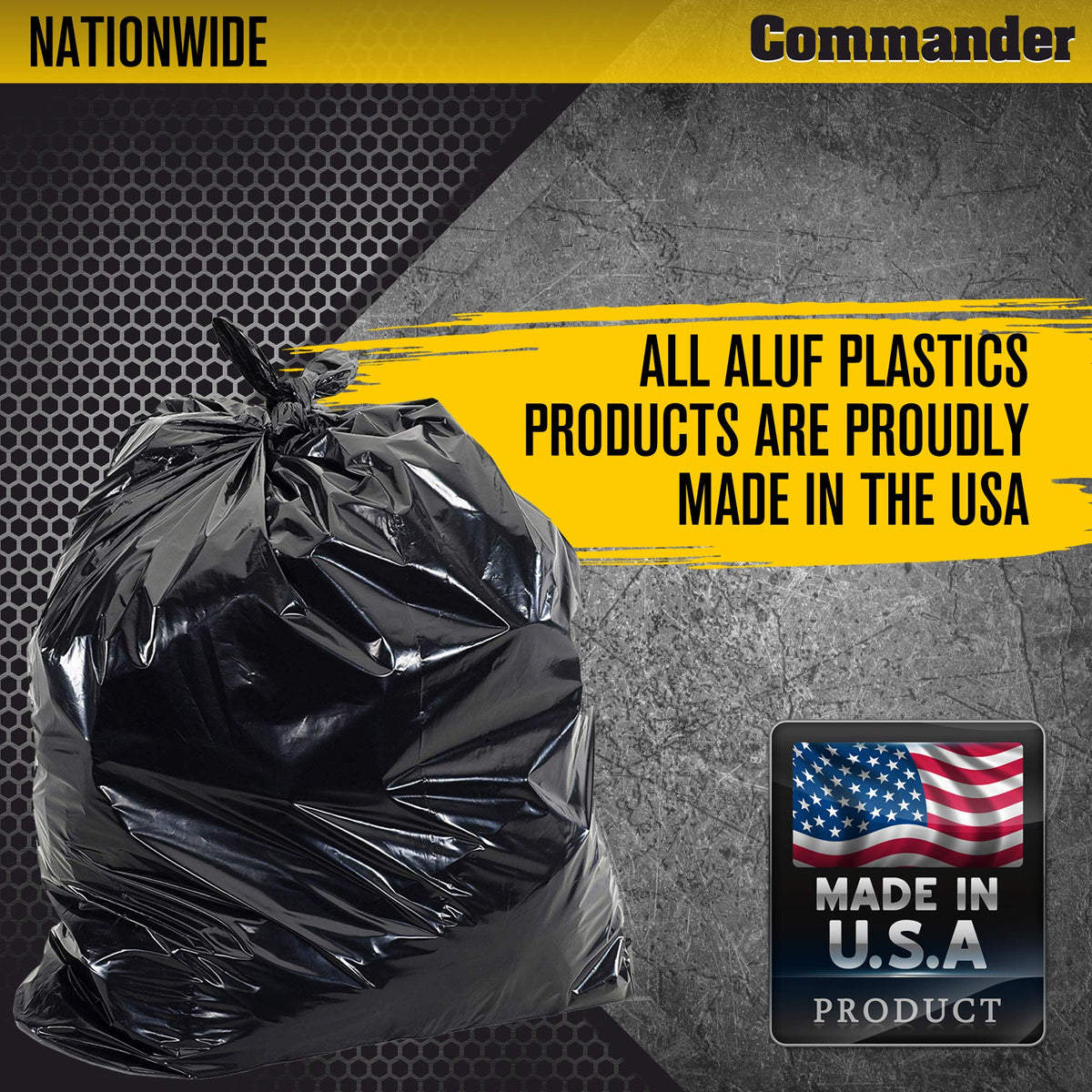 42 Gallon Trash Bags with Flap Ties 20 Count I727375
