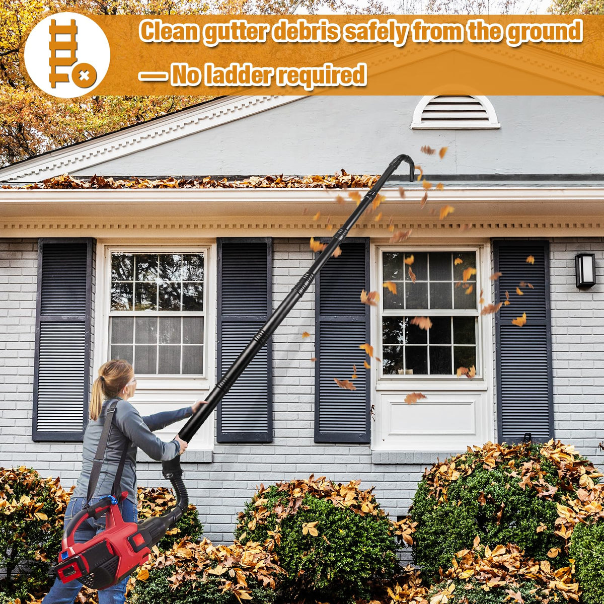 Leaf Blower Attachment with Reflector H676